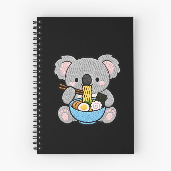 Item preview, Koala Ramen Embroidery Patch | Cute Kawaii Koala Noodle Lover designed and sold by ColorSplash123.