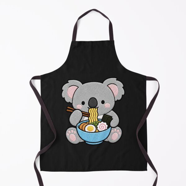 Item preview, Koala Ramen Embroidery Patch | Cute Kawaii Koala Noodle Lover designed and sold by ColorSplash123.