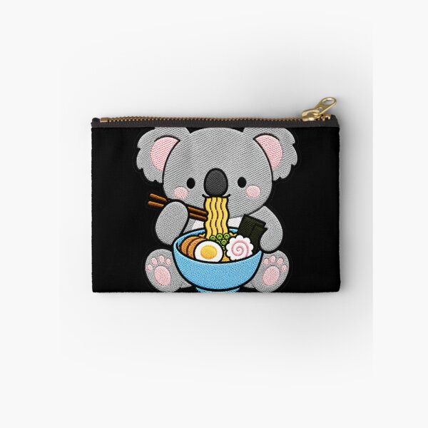 Item preview, Koala Ramen Embroidery Patch | Cute Kawaii Koala Noodle Lover designed and sold by ColorSplash123.