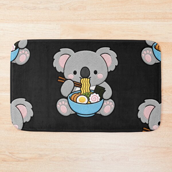 Item preview, Koala Ramen Embroidery Patch | Cute Kawaii Koala Noodle Lover designed and sold by ColorSplash123.