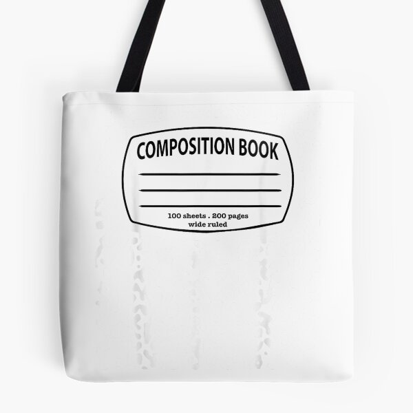 Item preview, Composition Notebook Costume - Matching Group Halloween T-Shirt designed and sold by gidget-gadget.