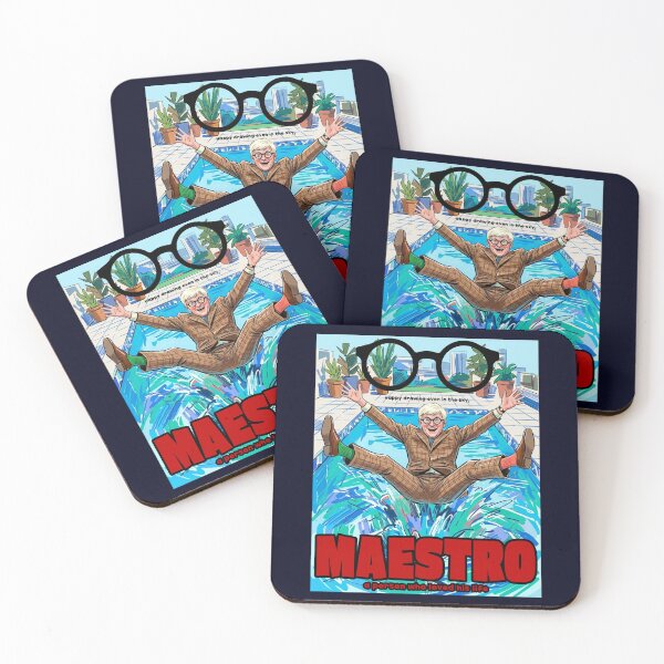 Item preview, MAESTRO__<<a person who loved his life.. for D.HOCKNEY>> designed and sold by Pronoian-Space.