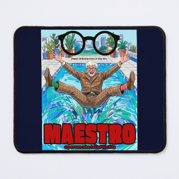 Item preview, MAESTRO__<<a person who loved his life.. for D.HOCKNEY>> designed and sold by Pronoian-Space.