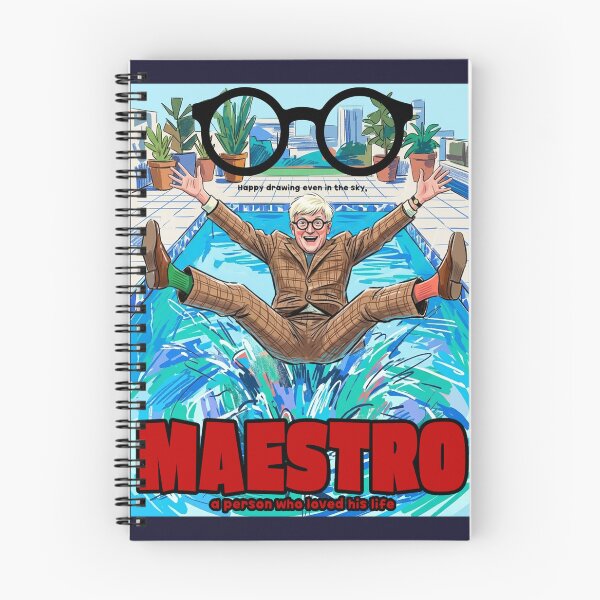 Item preview, MAESTRO__<<a person who loved his life.. for D.HOCKNEY>> designed and sold by Pronoian-Space.