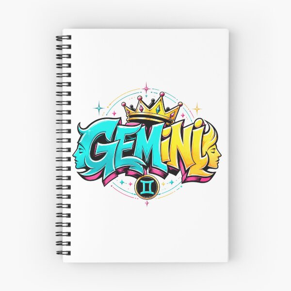 Item preview, Gemini Zodiac Sign Celestial Crown Artwork designed and sold by the-dovlat.