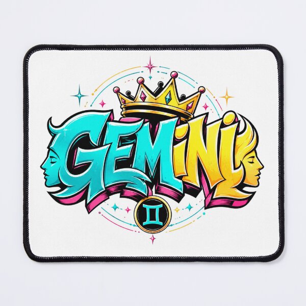 Item preview, Gemini Zodiac Sign Celestial Crown Artwork designed and sold by the-dovlat.