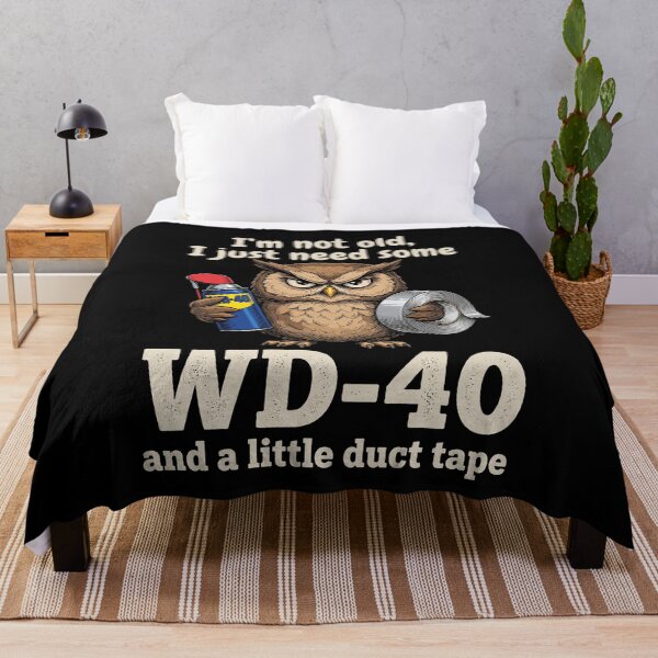 Item preview, I'm Not Old, I Just Need Some WD-40 And A Little Duct Tape Funny Aging Repair Handy Man designed and sold by SofenArt.