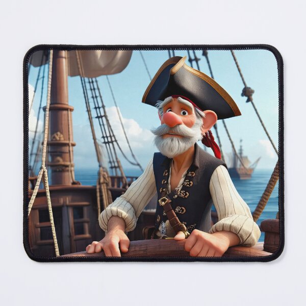 Item preview, Old Fart as a pirate designed and sold by Colin Bentham.