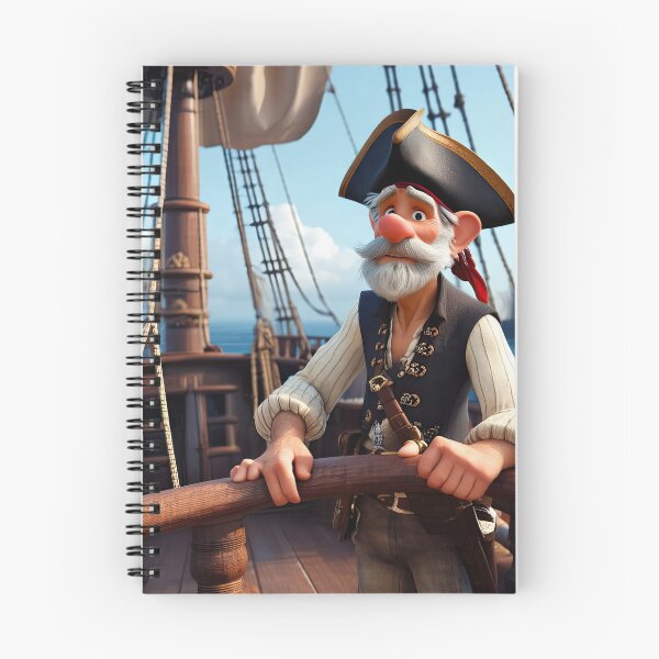 Item preview, Old Fart as a pirate designed and sold by Colin Bentham.
