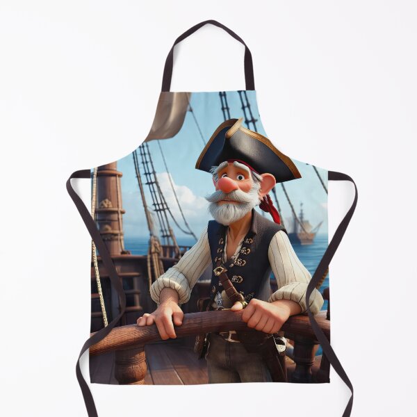 Item preview, Old Fart as a pirate designed and sold by Colin Bentham.