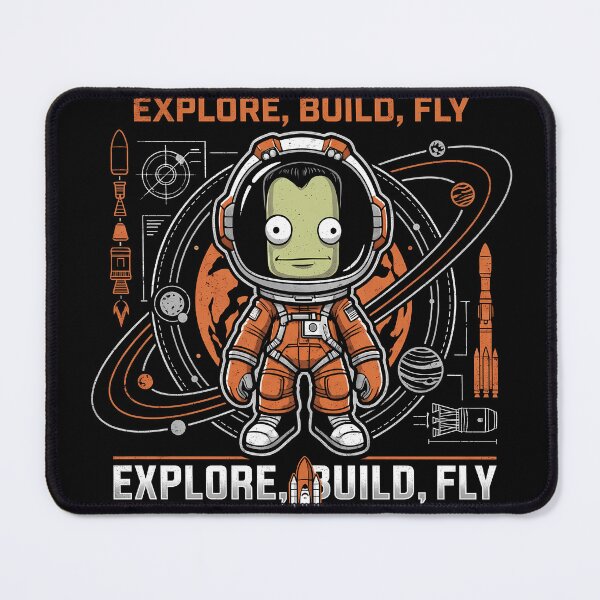 Item preview, Kerbal Space Program Explore Build Fly designed and sold by Senpaiwaves.