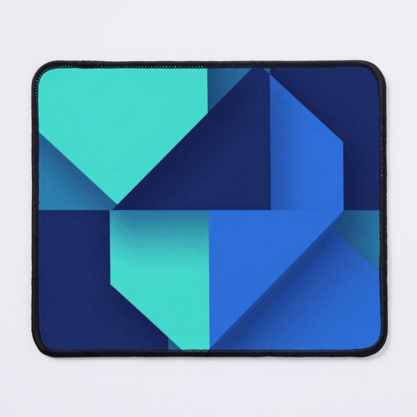Item preview, Azure Geometric Cascade designed and sold by RandomWalker.