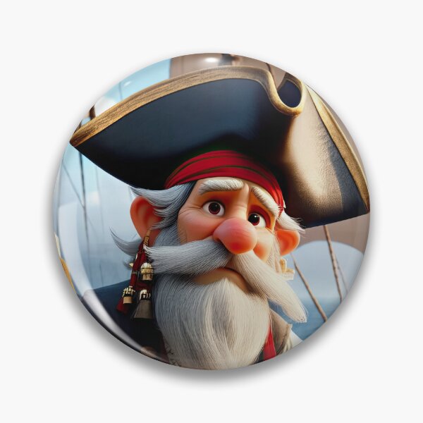 Item preview, Old Fart as a pirate designed and sold by Colin Bentham.