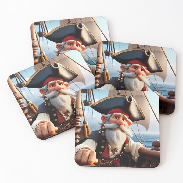 Item preview, Old Fart as a pirate designed and sold by Colin Bentham.