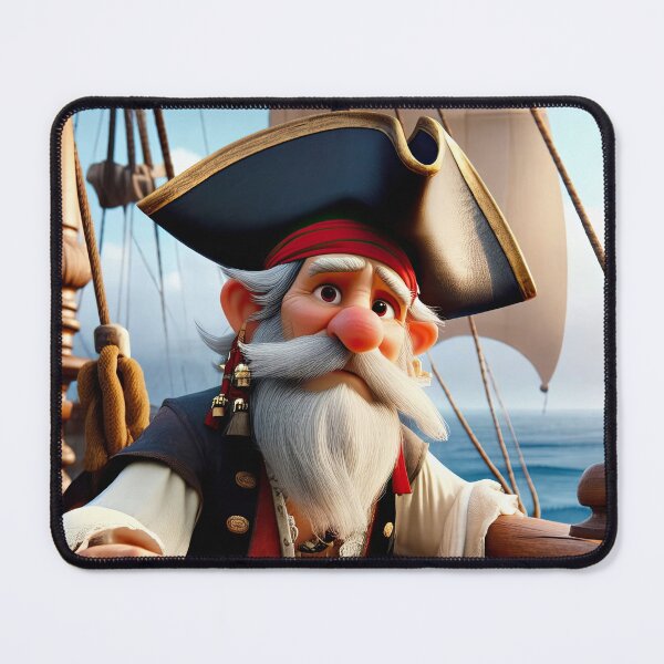 Item preview, Old Fart as a pirate designed and sold by Colin Bentham.