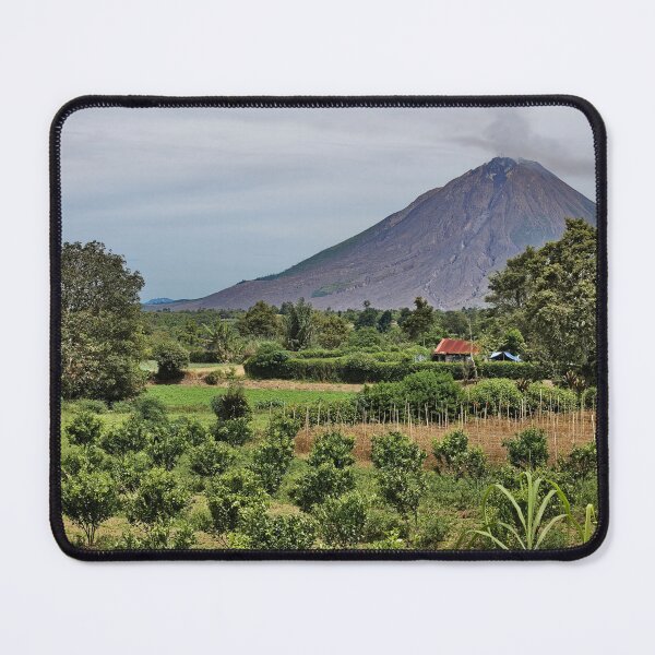 Item preview, Young orchard of fruit trees under the volcano designed and sold by franck380.