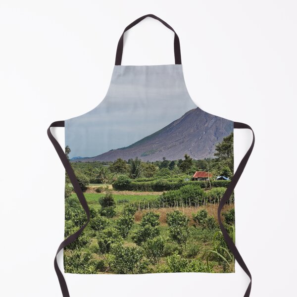 Item preview, Young orchard of fruit trees under the volcano designed and sold by franck380.