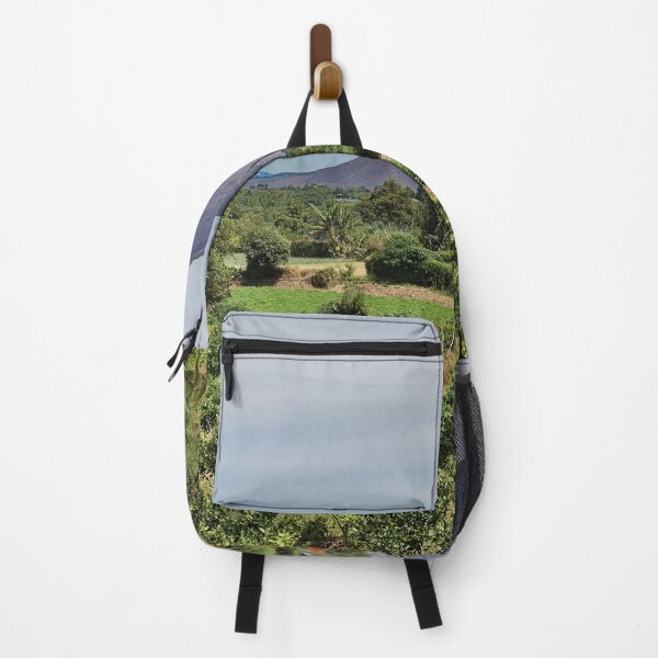 Item preview, Young orchard of fruit trees under the volcano designed and sold by franck380.
