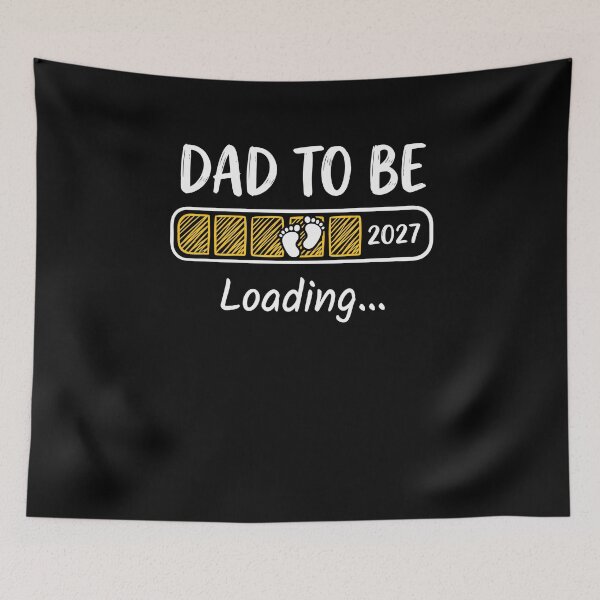 Item preview, Dad To Be Loading... 2027 Expecting Father Pregnancy Announcement designed and sold by SofenArt.