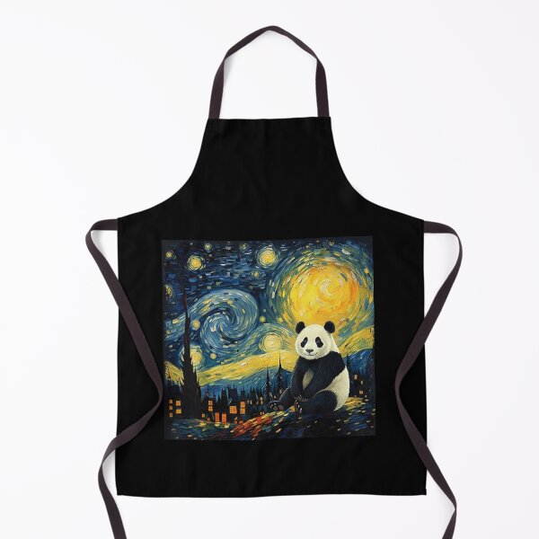 Item preview, Panda Starry Night Van Gogh Art Lover Men Women designed and sold by Littermin.