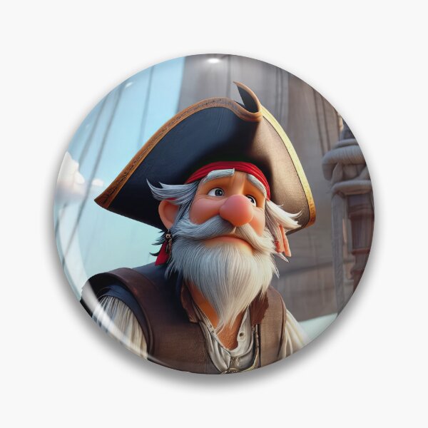 Item preview, Old Fart as a pirate designed and sold by Colin Bentham.