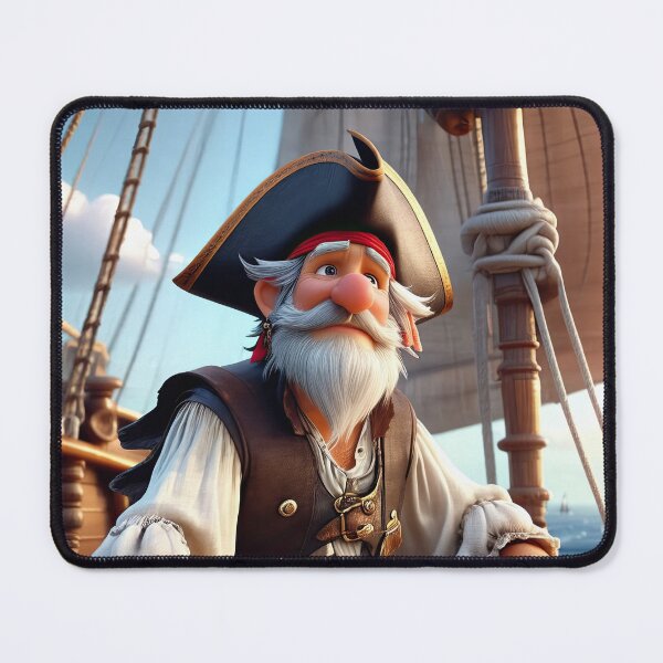 Item preview, Old Fart as a pirate designed and sold by Colin Bentham.