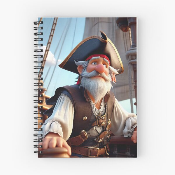 Item preview, Old Fart as a pirate designed and sold by Colin Bentham.
