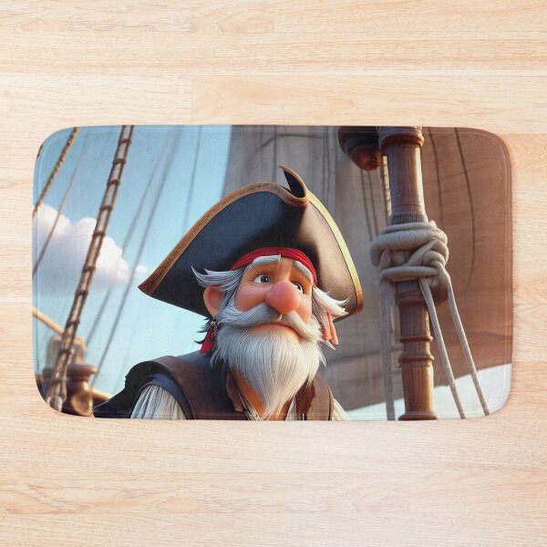 Item preview, Old Fart as a pirate designed and sold by Colin Bentham.
