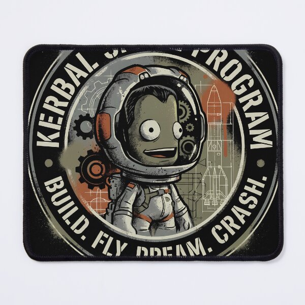 Item preview, Kerbal Space Program Build Fly Dream Crash designed and sold by Senpaiwaves.