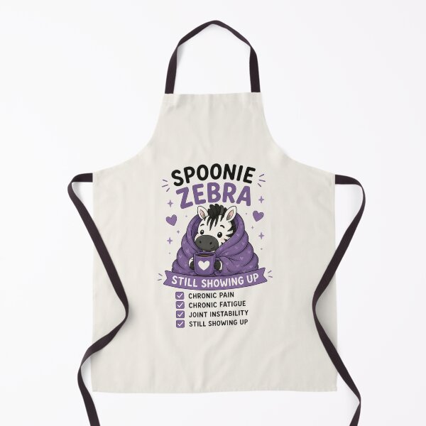 Item preview, Spoonie Zebra Still Showing Up - Cute EDS Chronic Illness Awareness Design designed and sold by BlackSector77.