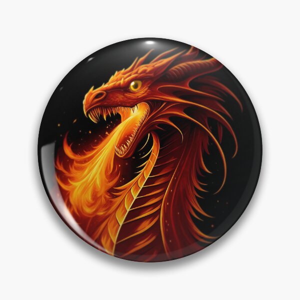 Item preview, 2036 Year of the Fiery Dragon , Fire Dragon,Happy New Year! fire on black background designed and sold by orthodox-icon.
