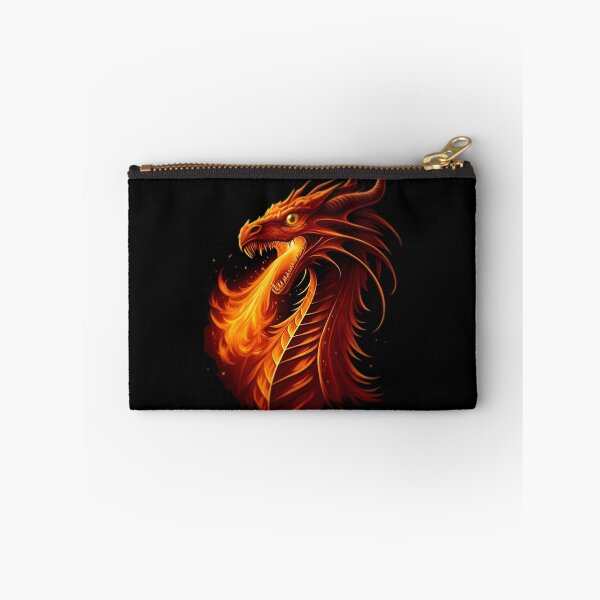 Item preview, 2036 Year of the Fiery Dragon , Fire Dragon,Happy New Year! fire on black background designed and sold by orthodox-icon.