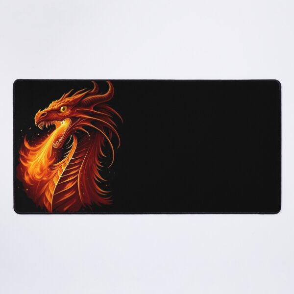 Item preview, 2036 Year of the Fiery Dragon , Fire Dragon,Happy New Year! fire on black background designed and sold by orthodox-icon.