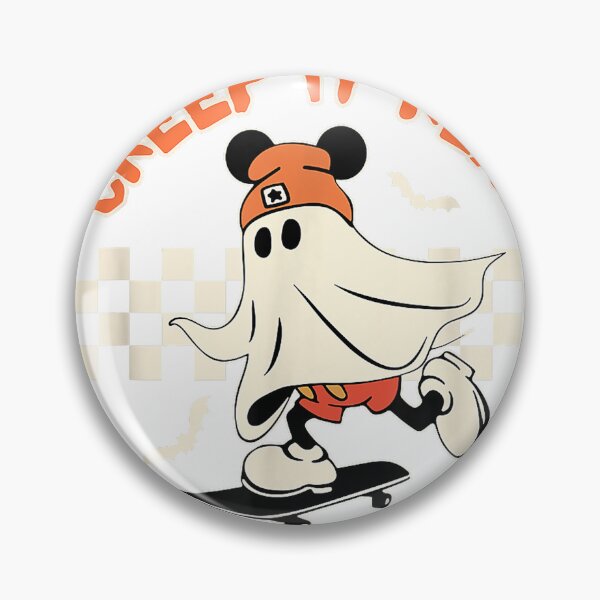 Item preview, Creep it Real Spooky Ghost Mouse Men Women Halloween T-Shirt designed and sold by gidget-gadget.