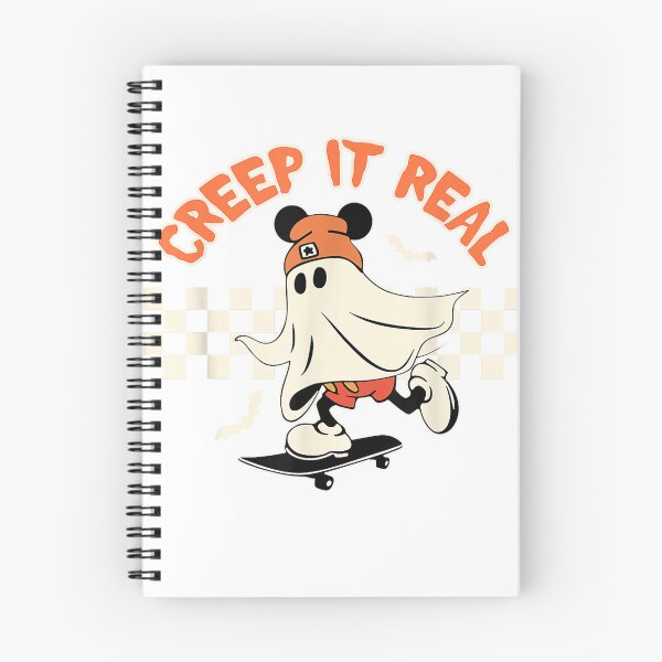 Item preview, Creep it Real Spooky Ghost Mouse Men Women Halloween T-Shirt designed and sold by gidget-gadget.