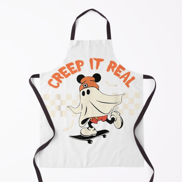 Item preview, Creep it Real Spooky Ghost Mouse Men Women Halloween T-Shirt designed and sold by gidget-gadget.