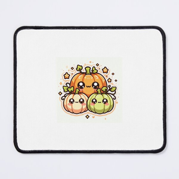 Item preview, Kawaii Halloween Pumpkin Patch Sticker designed and sold by PastelPawsArt.