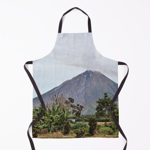 Item preview, Young orchard of fruit trees under the volcano designed and sold by franck380.