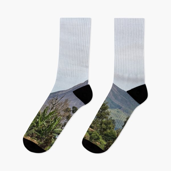 Item preview, Young orchard of fruit trees under the volcano designed and sold by franck380.