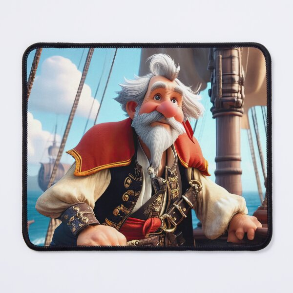 Item preview, Old Fart as a pirate designed and sold by Colin Bentham.