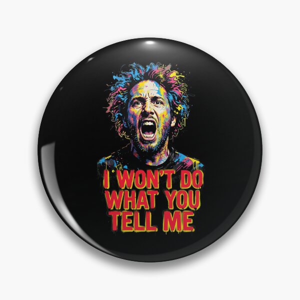 Item preview, Erics Andres I Won't Do What You Tell Me designed and sold by OdditiesByE.