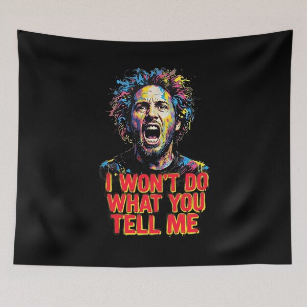 Item preview, Erics Andres I Won't Do What You Tell Me designed and sold by OdditiesByE.