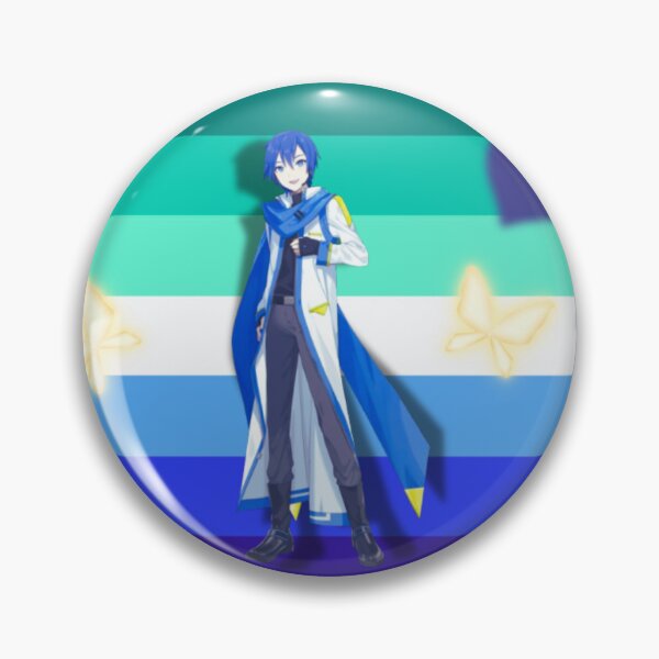 Item preview, Kaito Vocaloid Gay Men’s Pride Flag designed and sold by Pride4Every1.