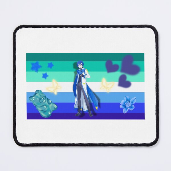 Item preview, Kaito Vocaloid Gay Men’s Pride Flag designed and sold by Pride4Every1.