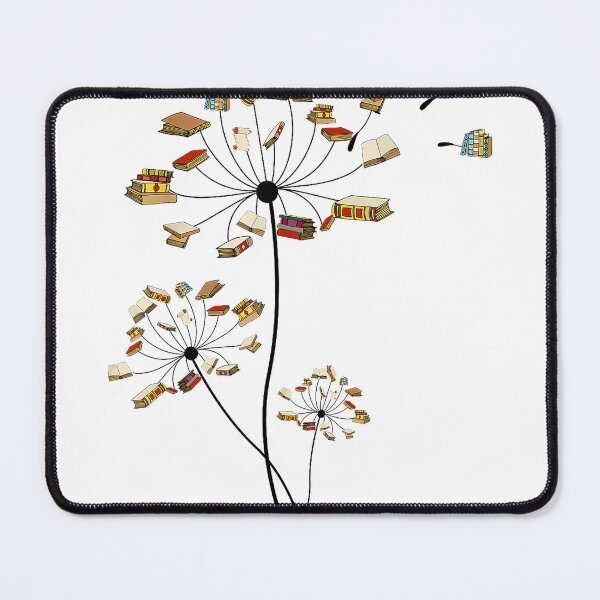 Item preview, Cute Dandelion Books Flower Fly Reading Fan Club T-Shirt designed and sold by RKdrawings.