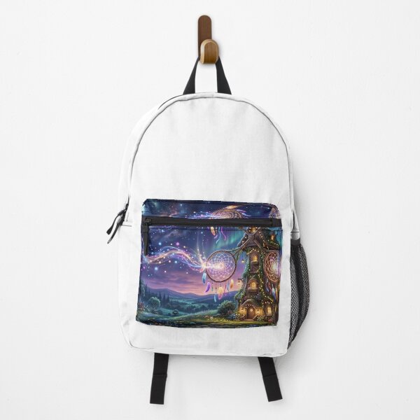 Item preview, Celestial Dreamcatcher Cottage Under a Magical Starlit Sky designed and sold by CuteRage.