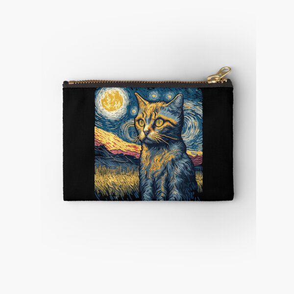 Item preview, Cat Starry Night - Funny Van Gogh Painting Cat Lover  designed and sold by Littermin.