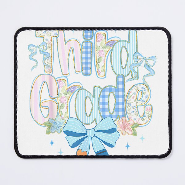 Item preview, Cute Floral Preppy Third Grade Back to School Teacher Girl T-Shirt designed and sold by KTY-NUSS.