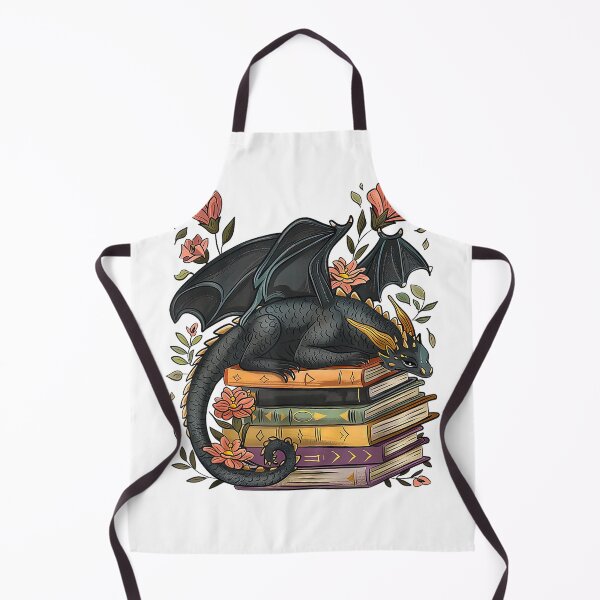 Item preview, Cute Dragon Books Cottagecore Flower Bookworm Book Lover T-Shirt designed and sold by kevincuellar.