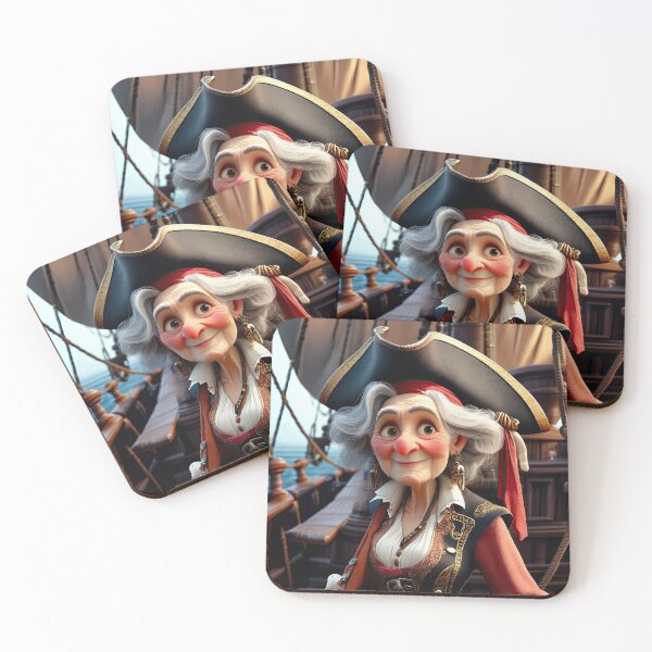Item preview, Old Fart as a pirate designed and sold by Colin Bentham.